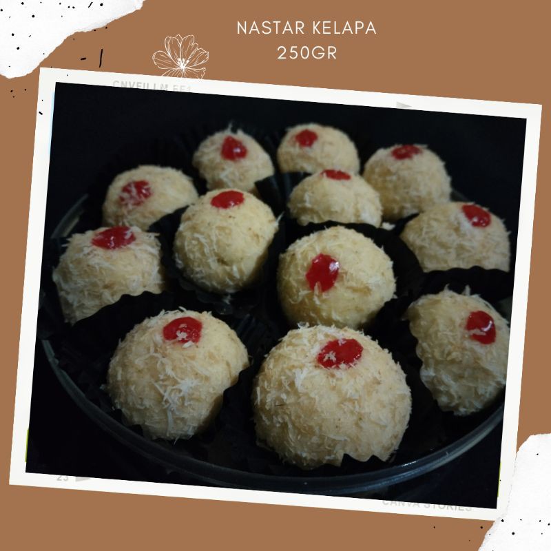 

Nastar Kelapa Lembut Lumer Enak Homemade 250gr