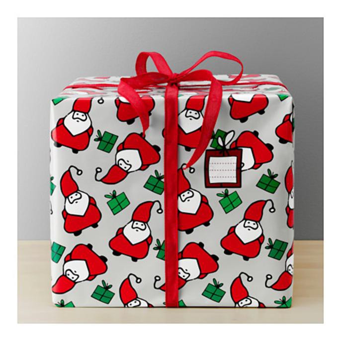 

Ikea Vinter 2016 Rol Kertas Kado Natal Santa Claus 5X1.2 M