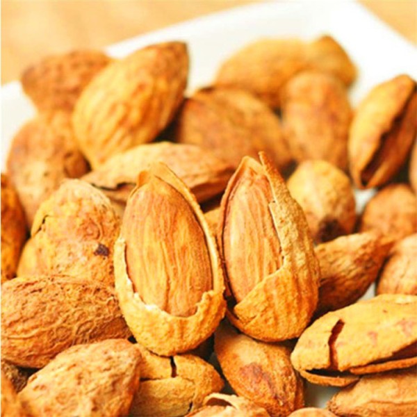 Kacang Almond Almon Panggang Dalam Cangkang - Almond Roasted In Shell Original