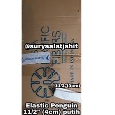 Karet Penguin 3/4in (07P) 11/2in (333P) Putih @20kg rp.860.000/1dus