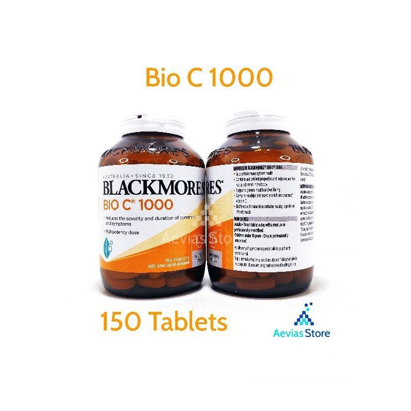 Blackmores Bio C 1000mg Vitamin C 150 Tablet Original Australia Aussie Shopee Indonesia