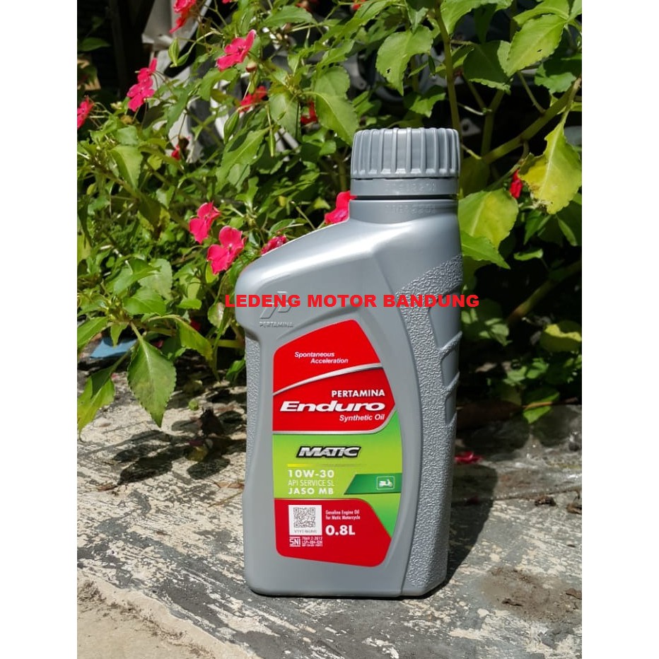 Pertamina Enduro Matic 800ml 10w30 Oli Motor Matik Honda Yamaha 800ml