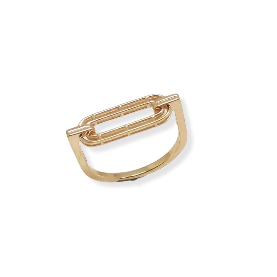 Cincin rosegold Lines Collection Groove Series RI210891 SDW GOLD 755