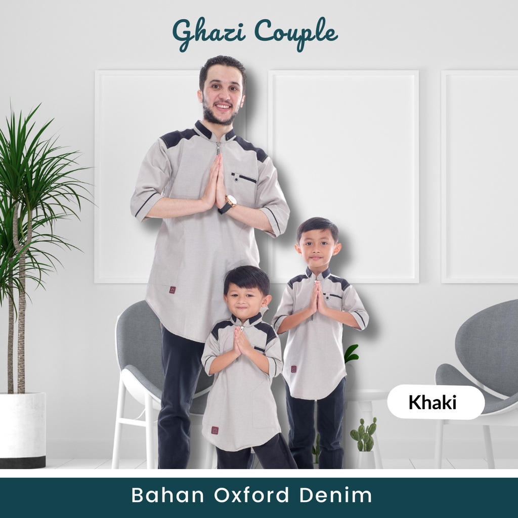 Koko Couple Ayah dan Anak Kemeja Couple Ayah dan Anak Baju Koko Couple Ayah Anak Laki Laki Baju Koko
