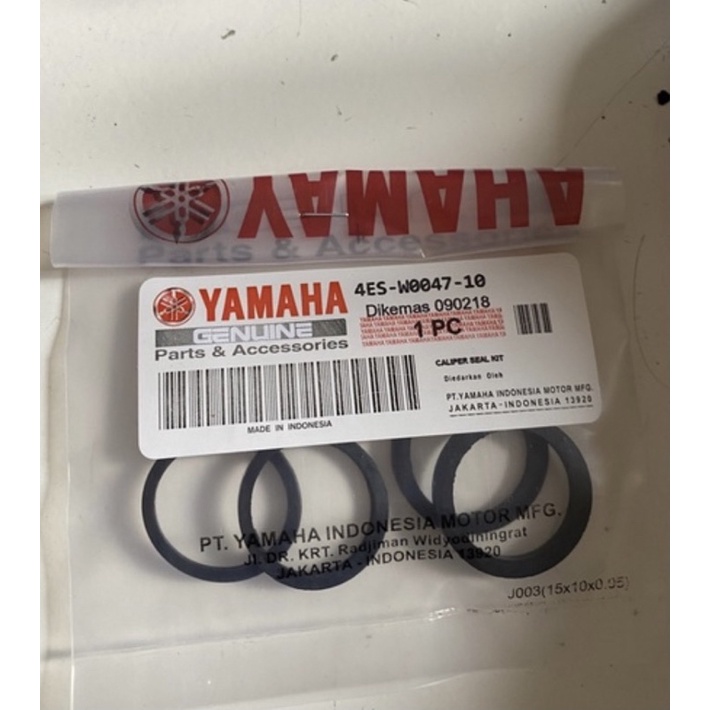 Oring Seal Sil Kaliper Caliper Set Yamaha F1 F1ZR F1Z Cypton Original YGP 4ES-W0047-10