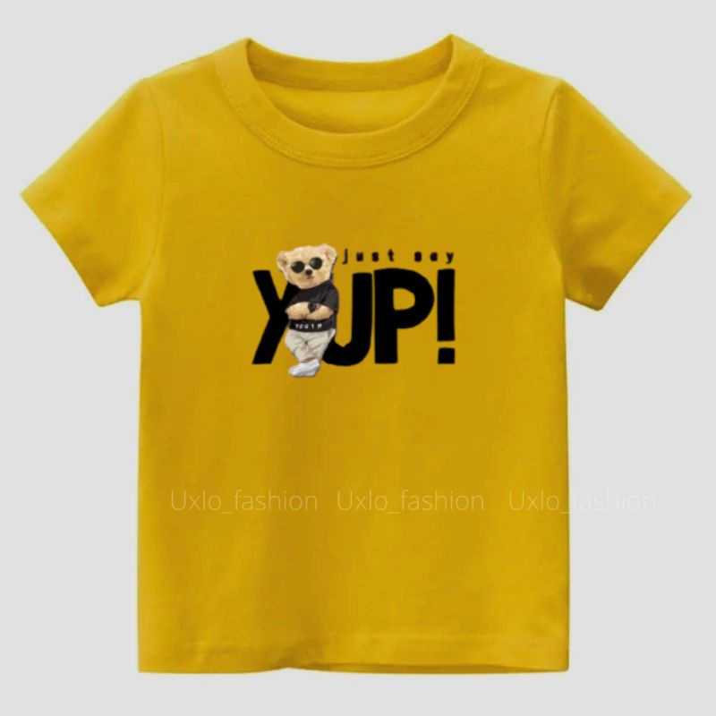 Baju Kaos Anak Perempuan Kartun Lucu Murah Umur 2 sampai 9 Tahun Uxlo Fashion