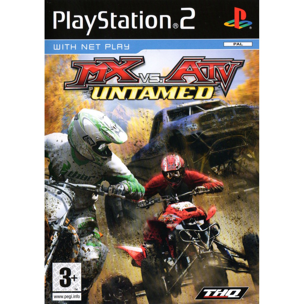 DVD Kaset Game PS2 MX vs. ATV Untamed