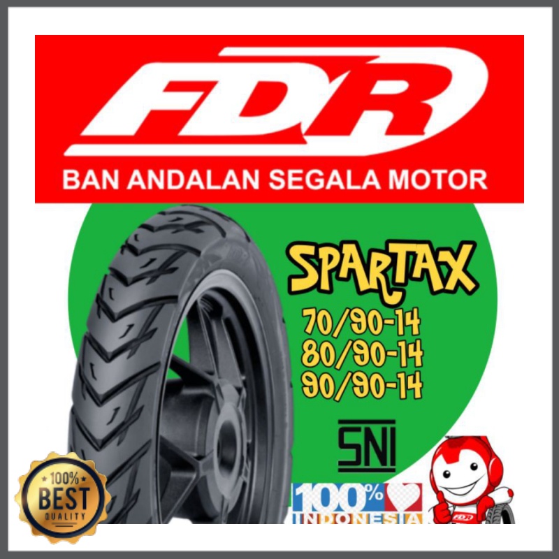 Ban Luar Fdr Matic Mio Vario Beat Ring 14 Spartax Standart Satuan