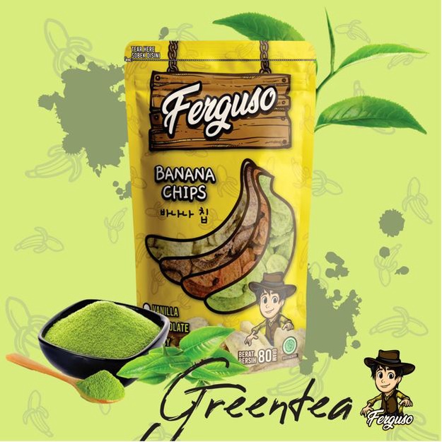 

Keripik Pisang Ferguso Rasa GreenTea