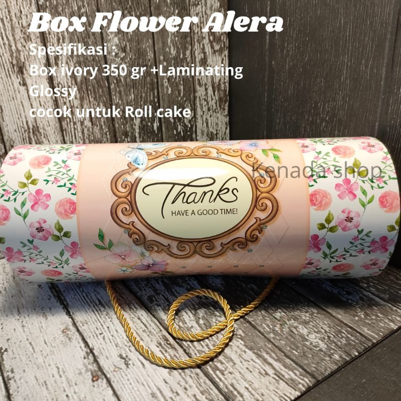 

Box Bolu Gulung Kue Flower Alera ( harga per 5 pcs)