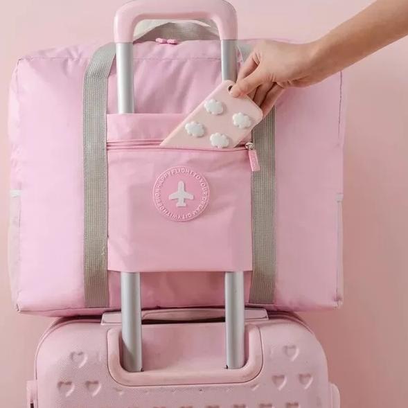 TAS TRAVEL BESAR LIPAT ANTI AIR / TRAVEL BAG / TAS HAND CARRY