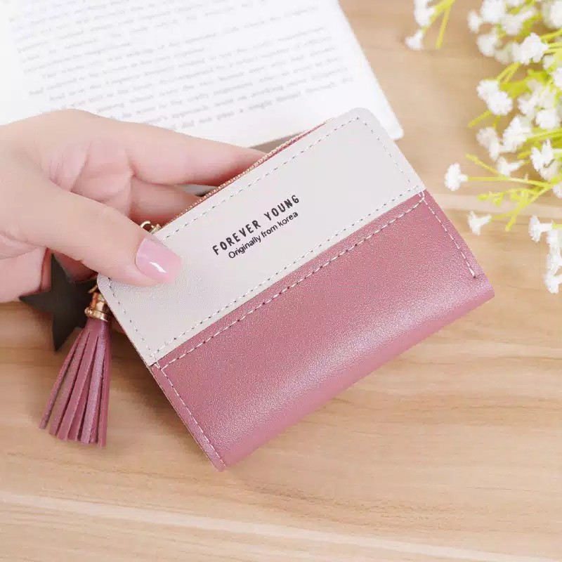 ♥TMALL88♥ DOMPET LIPAT PENDEK DOMPET LIPAT MINI WANITA