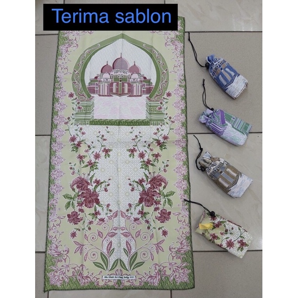 sajadah traveling abu Dhabi/sajadah murah/sajadah dompet turkey asli