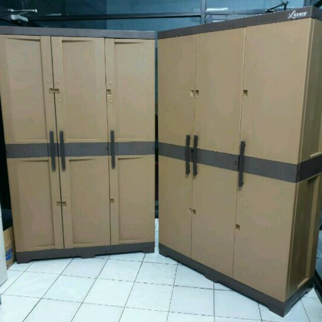 Lemari plastik 3pintu