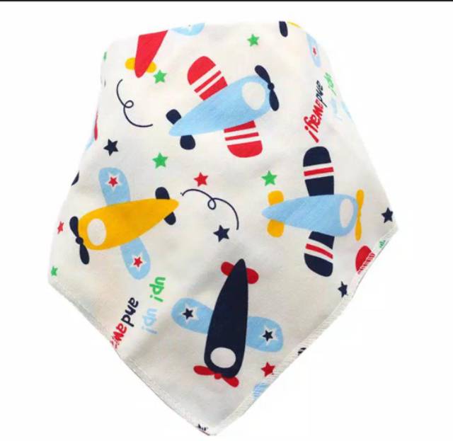 Slabber segitiga bayi Celemek Bayi  tatak iler