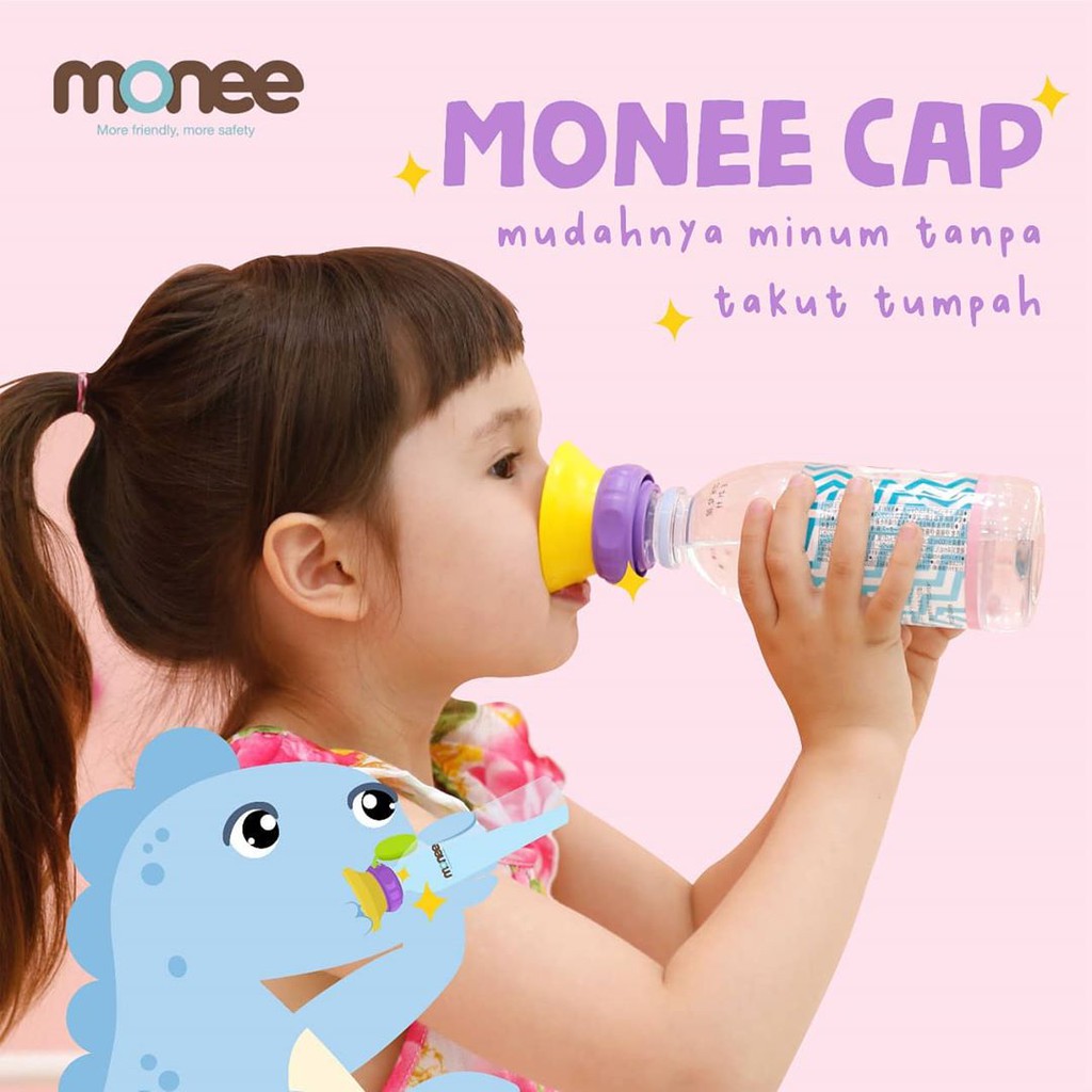 Monee Cap 18m+ (Untuk Botol Minum)