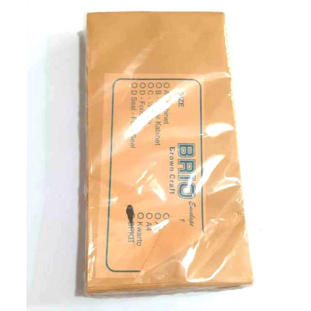 Amplop Coklat Super Kabinet - 1 Pak