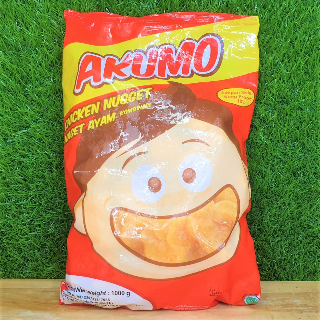 

AK*MO Chicken Nugget 1kg / Naget Ayam Goreng / Halal