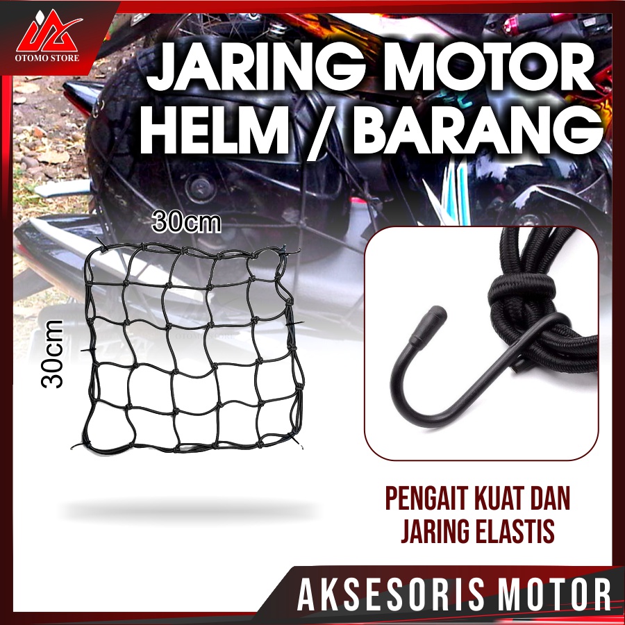 JARING HELM MOTOR Jaring Helm Barang Bagasi Motor Murah Berkualitas