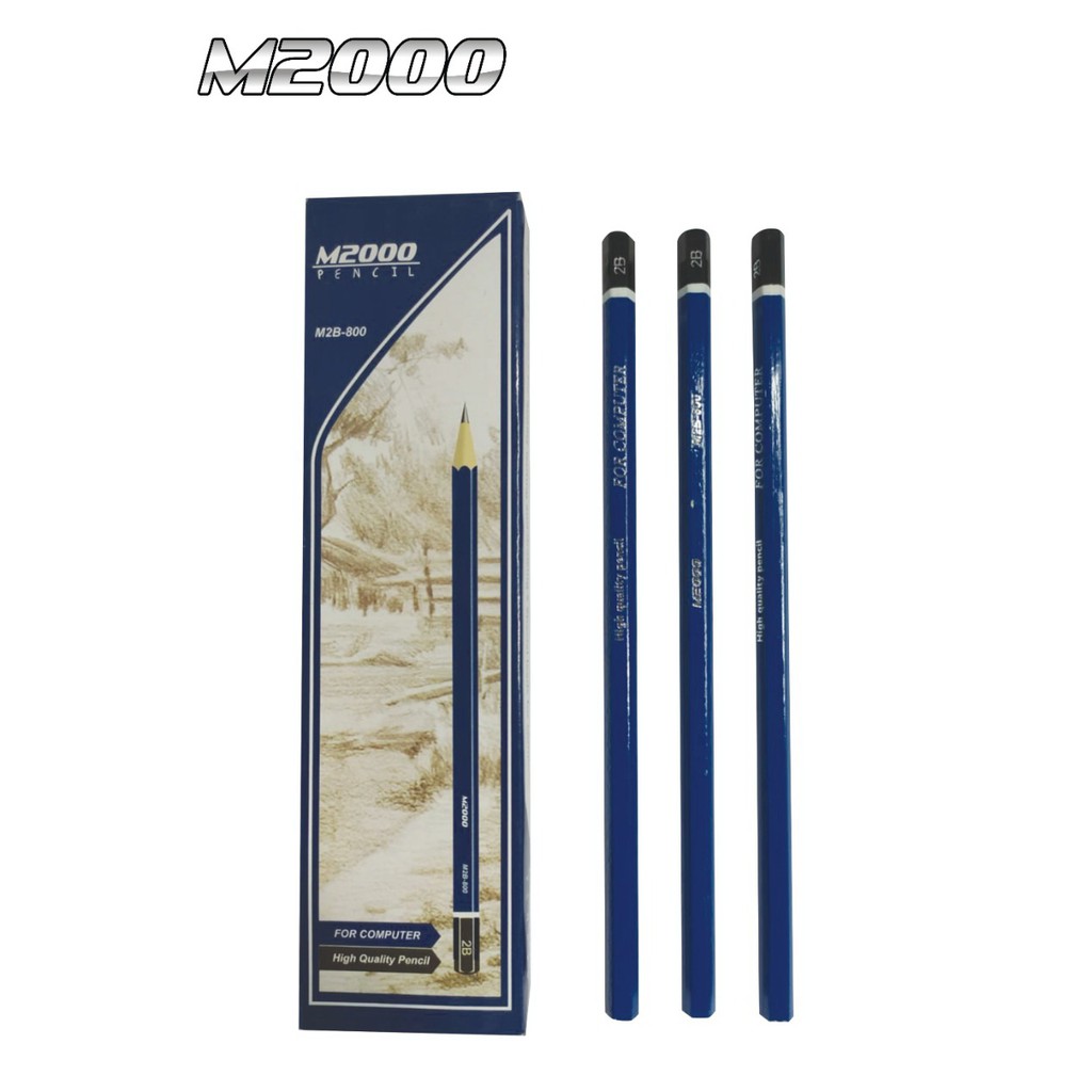 

M2000 Pencil / Pensil M2000 M2B-800 / 2B / 1 BOX 12 PCS MURAH