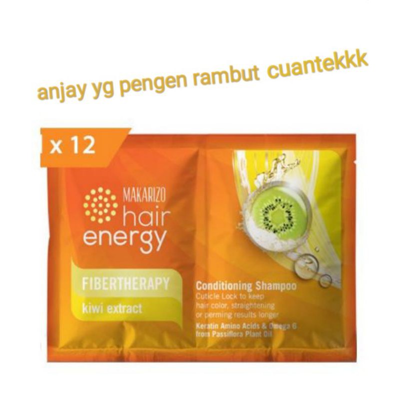Sampo Makarizo Hair Energy / sachet