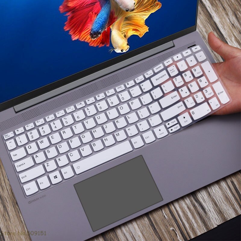 15.6 Inch Silicone Keyboard Covers Skin Protector Protective Film For Lenovo Xiaoxin 15 2020 Version