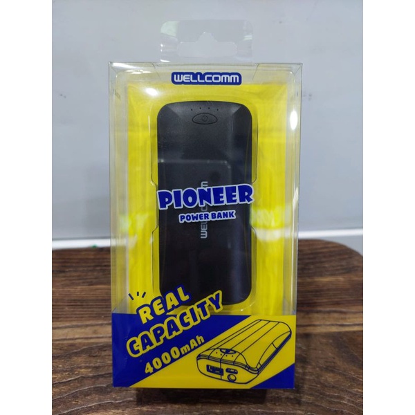 POWERBANK WELLCOMM 4000 mAh ORIGINAL