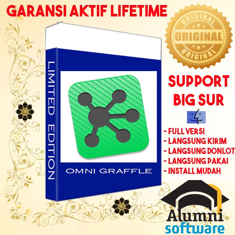 [FULL VERSION] OmniGraffle 7 Mac BIG SUR - GARANSI AKTIVASI