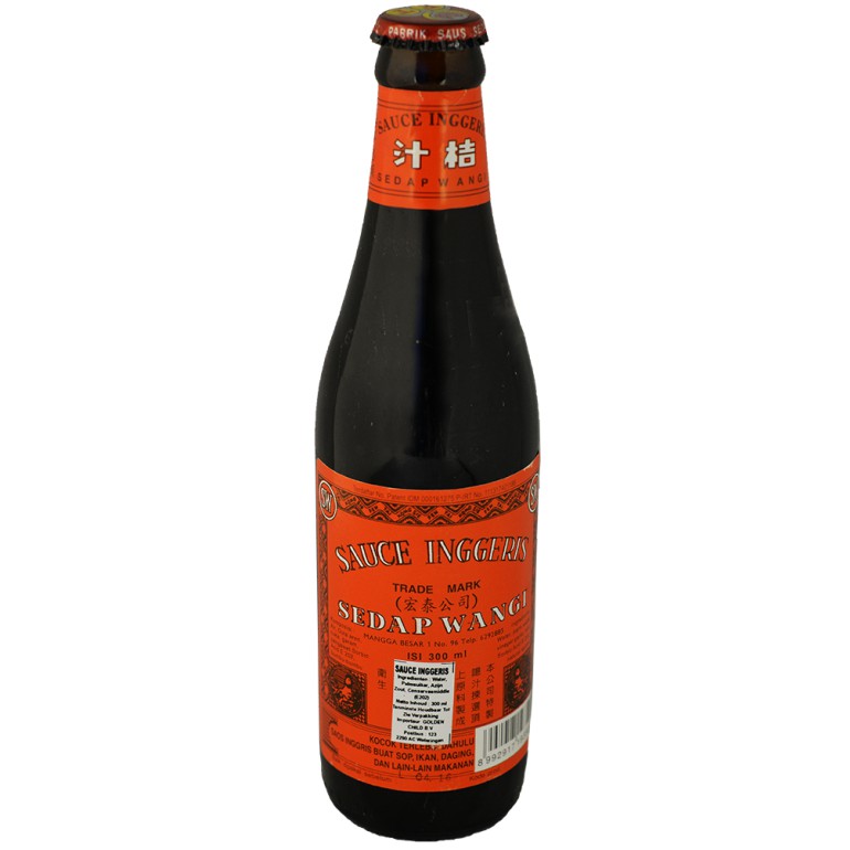 

Sauce Inggris Sedap Wangi 300 ml Botol