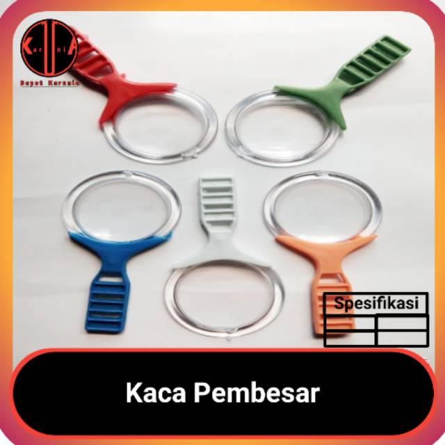 (5pcs) Kaca Pembesar Mini / Mainan Jadul / Mainan Edukasi