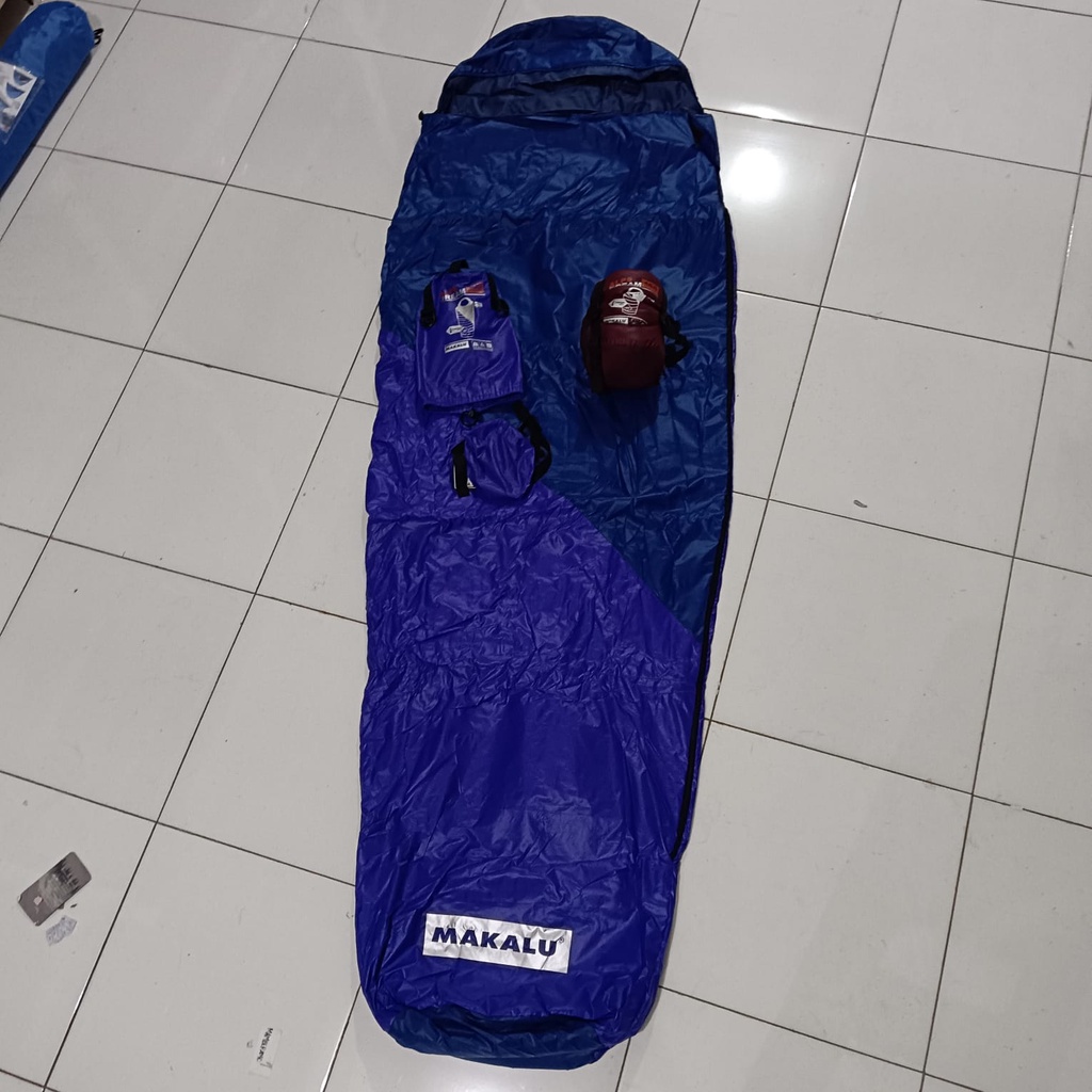 Sleeping Bag Ultralight Makalu Alps Dream 400 Inner Dacron SB Kantong Tidur Model Mummy - Original 100%