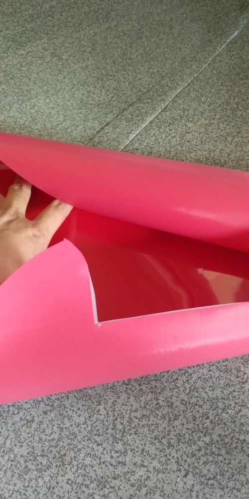 Bahan Sablon Polyflex Korea Rhino Pvc Red