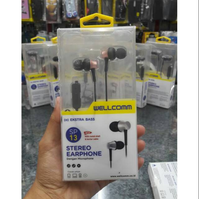 Headset Wellcomm SP13 Stereo Earphone