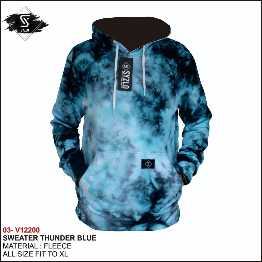 JAKET SWEATER HOODIE MOTIF WASHING PRIA WANITA - JAKET TIE DYE TERBARU - OOTD INDO - JAKET TYEDYE