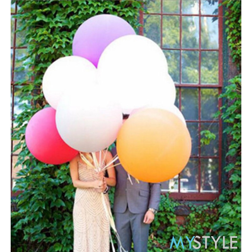 BALON LATEX JUMBO 18 INCH (1 PACK = 50 PCS) TEBAL BALON PESTA ULANG TAHUN BALON LATEX MURAH