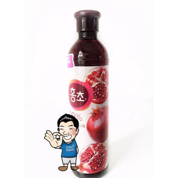 

HONGCHO- MINUMAN CUKA BUAH DELIMA/ POMEGRANATE VINEGAR DRINK 900 ML