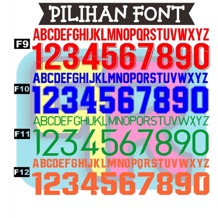 Sablon name set polyflex bebas desain nama nomer punggung termurah/polyflex pvc/sablon setrika/nomer punggung dan nama punggung