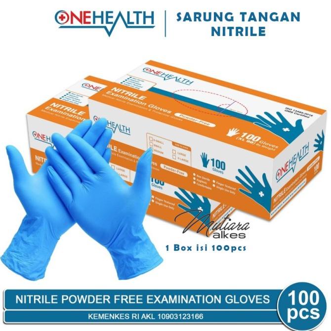 Sarung Tangan Nitril - Handscoon Nitrile warna - S