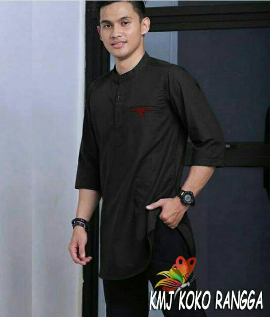 KOKO RANGGA cp/ATASAN KOKO MUSLIM/BAJU KOKO TRENDY/KOKO POLOS/KOKO XL