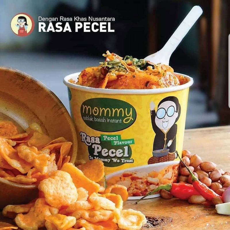 seblak basah PECEL mommyindo / seblak instan seblakmommy.indo / mommyindo.id / queen snack