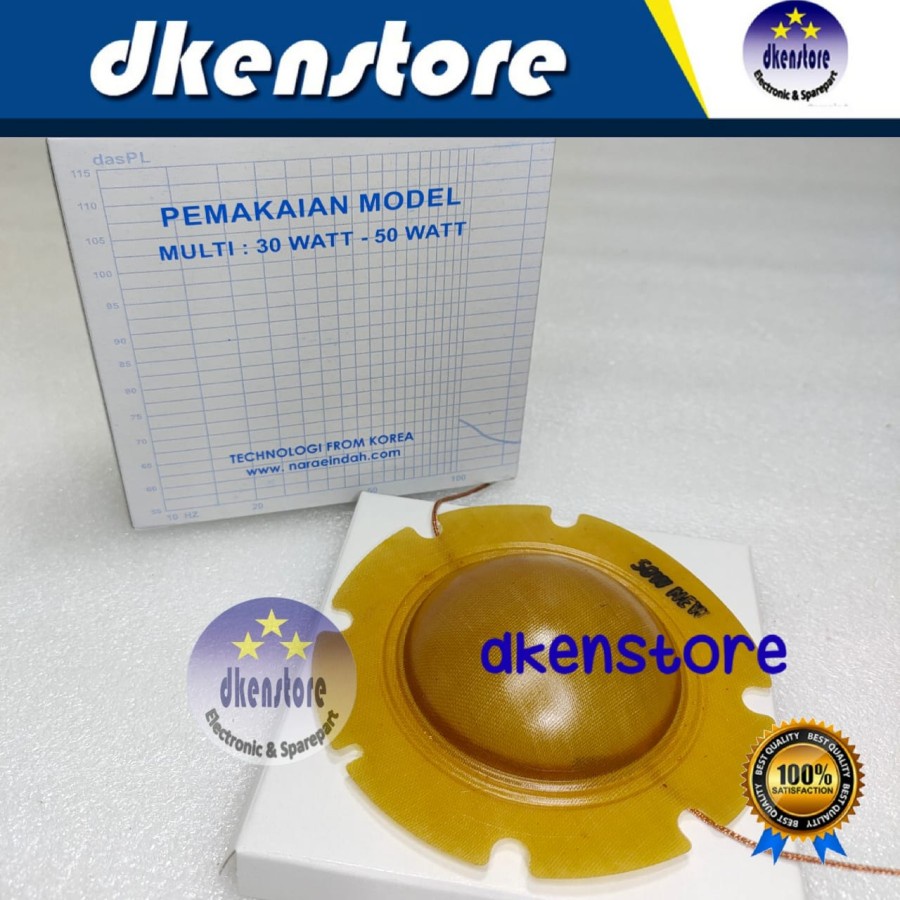 Spool Narae 50w pengganti Toa Lama 128f 25w Spul speaker Horn corong Nalae