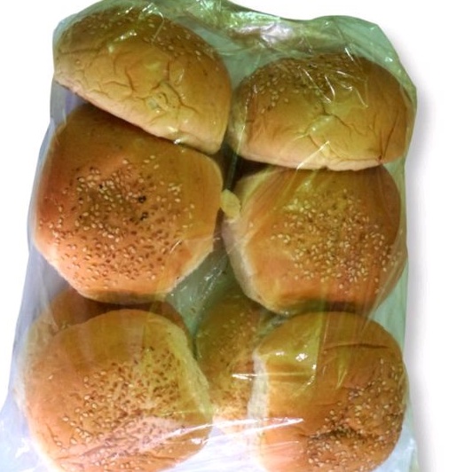 

roti burger wijen isi 10 pcs / biji