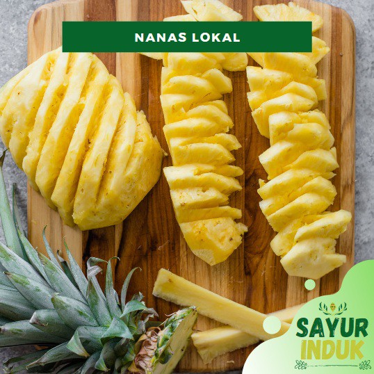 

Sayur Induk - Nanas Lokal Per Pcs Fresh Grade A Nenas
