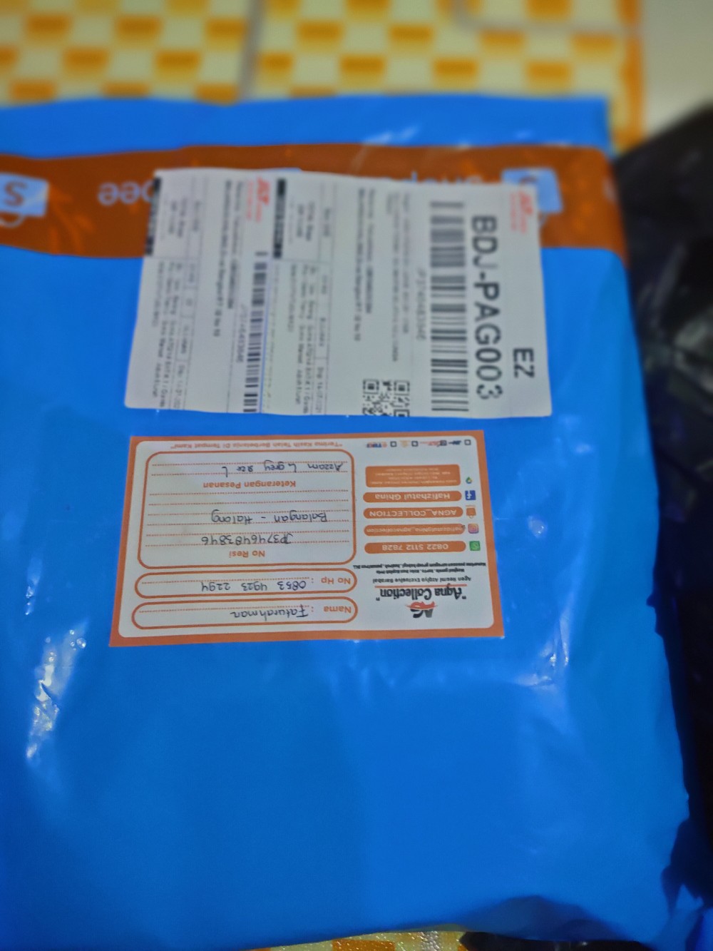 Gamis Atqiya Batik 1 / Gamis Pria / Gamis Azzam / Gamis Manset / Jubah Murah