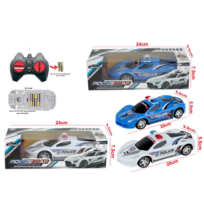 Mobil Remot Polisi Murah MAINAN ANAK MURAH