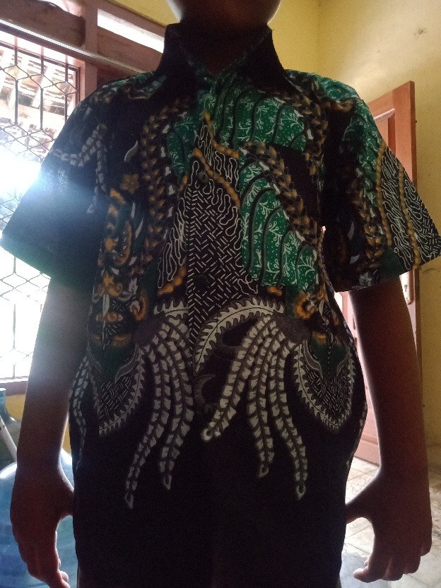 Batik Couple Keluarga Sania Ruffle Ori Ndoro Jowi Dnt Motif Madu