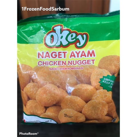 

OKEY Nugget Ayam 500gr - Nuget Ayam OKEY