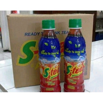 

S-tee S tee teh botol melati 350ml isi 12pcs Gojek Only - tth597
