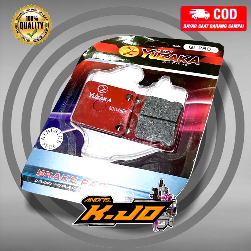 DISPAD DEPAN GL PRO KAMPAS REM DEPAN GL PRO KLX YUZAKA