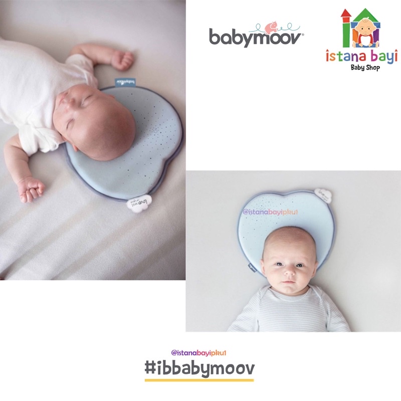Babymoov Lovenest Bantal anti peyang - Bantal bayi Anti peyang